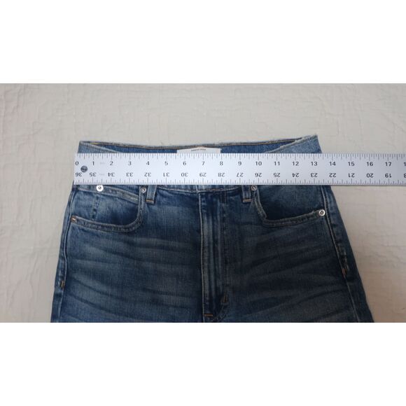 SLVRLAKE high rise straight leg worn in jeans sz 27 - Picture 3 of 9